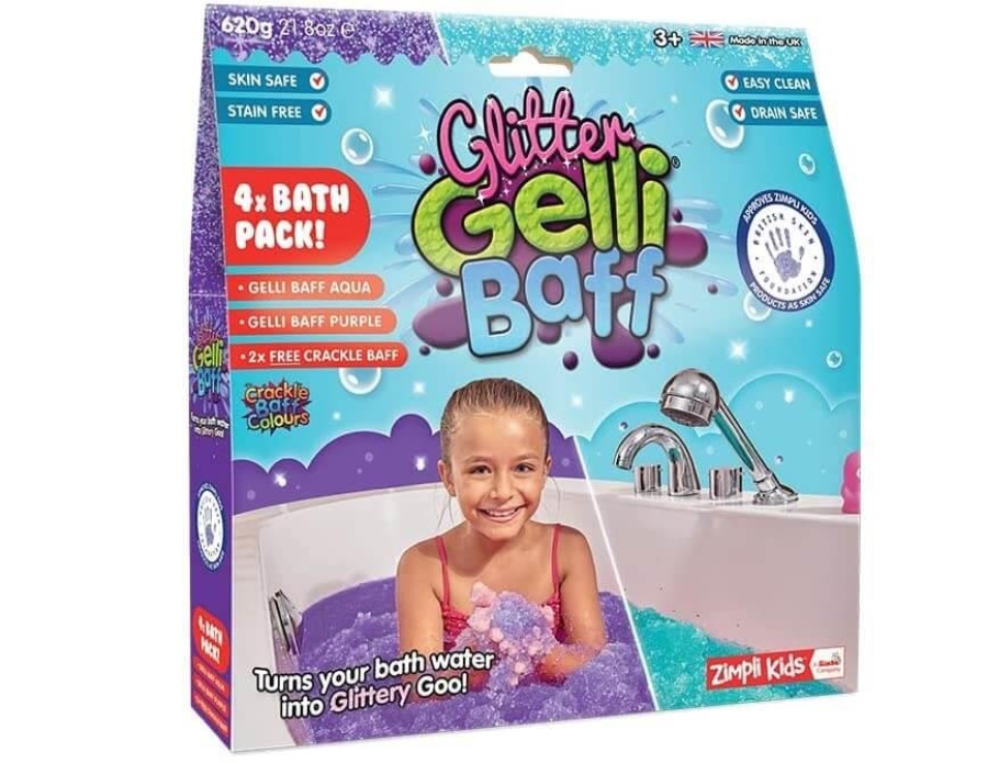 Gelli Baff purple-aqua 600g + 2 Crackle