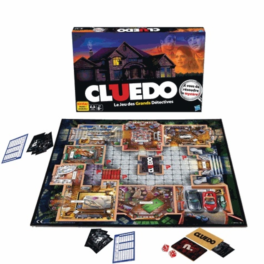 CLUE CLUEDO THE CLASSIC MYSTERY GAME