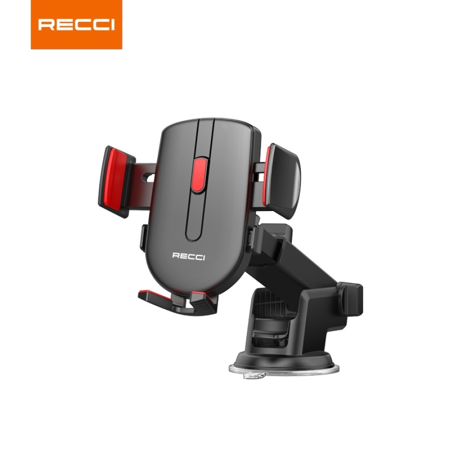 RECCI CAR HOLDER BLACK RED