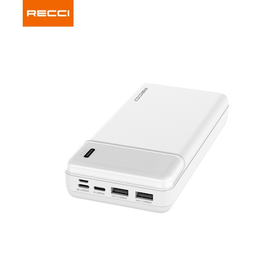 RECCI 30000 MAH POWERBANK WH