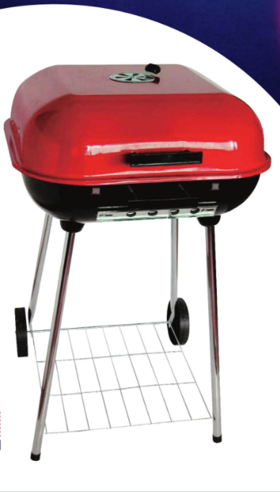 Admiral Charcoal Grill 18*18cms/71cm