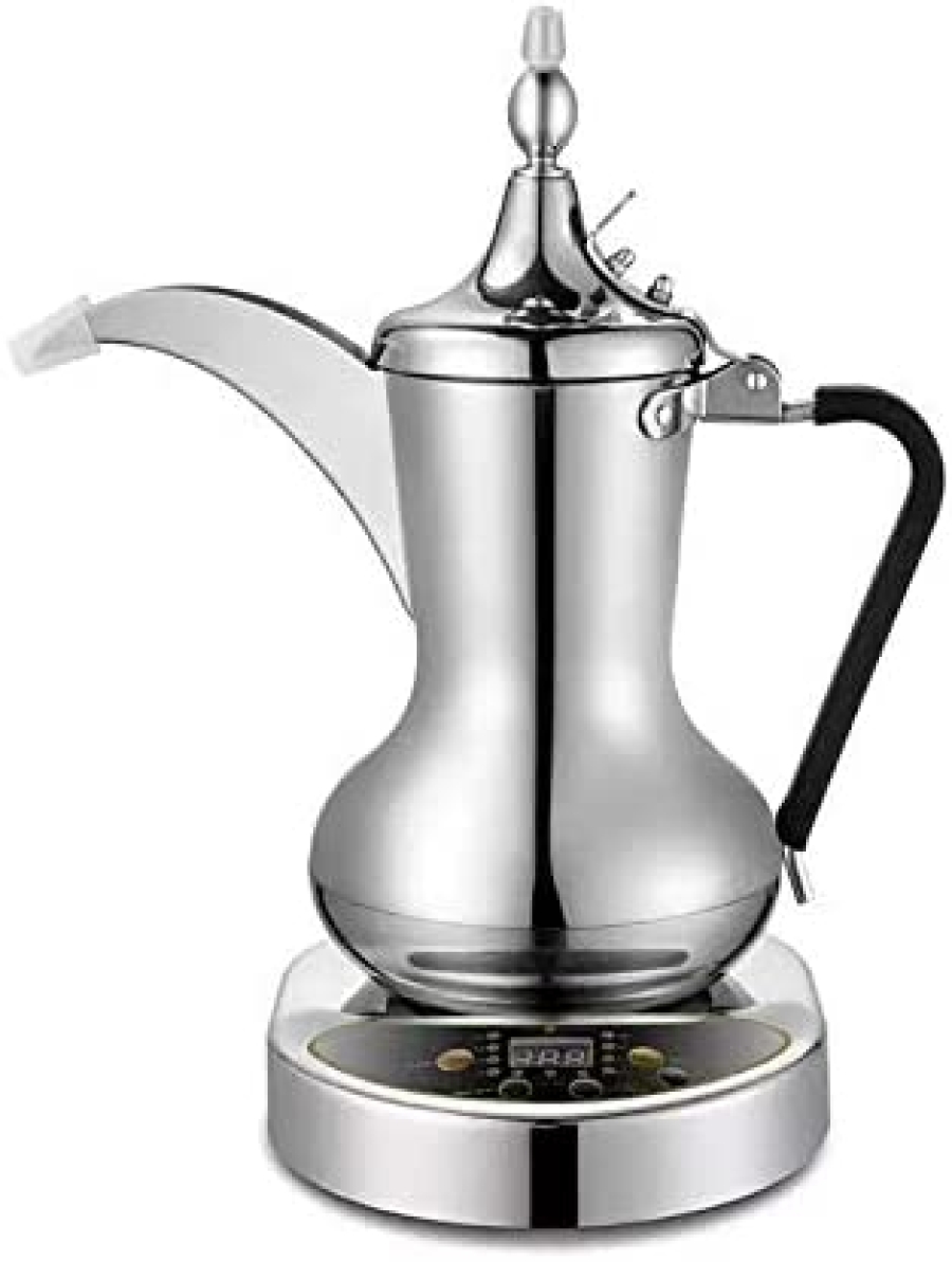 Orca Dallah Arabian Coffee Maker, Silver