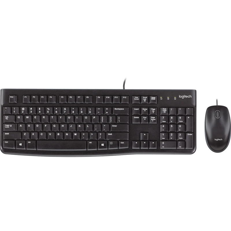 لوحة مفاتيح وماوس سلكية MK120 - عربي/انجليزي من Logitech