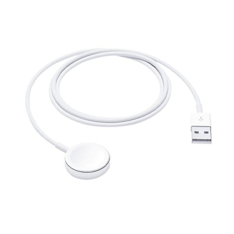 كابل شحن مغناطيسي لساعة ابل 1 متر USB-A
