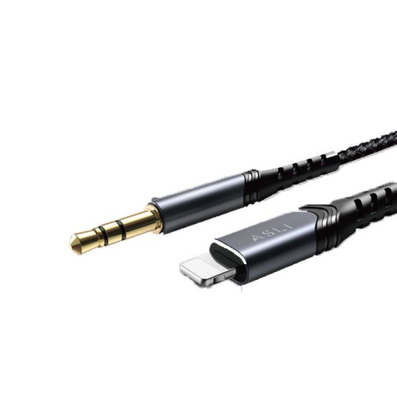 كابل  هاي فاي Aux Jack إلى Lightning بطول 1 متر (SY-JL1) منAsli