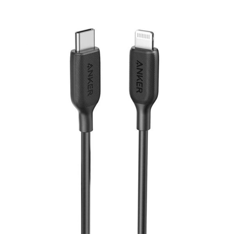 كابل PowerLine III منUSB-C الي  Lightning  (0.9 متر / 3 قدم)  من Anker