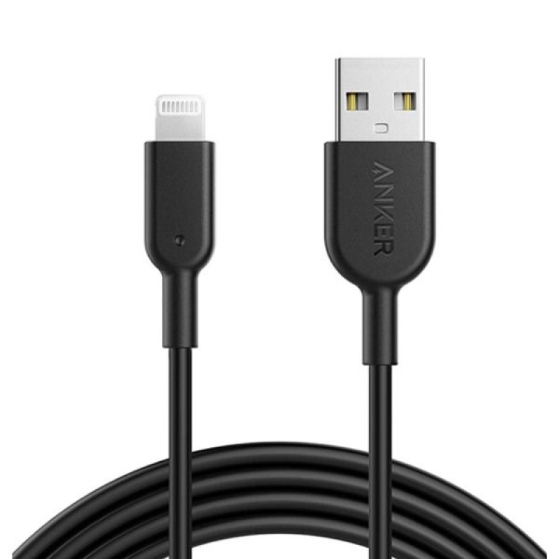 كابل Powerline II (1.8 م / 6 قدم) , Lightning من Anker