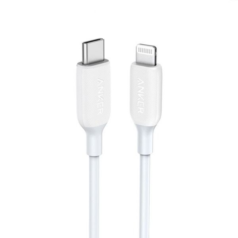 كابل  PowerLine III  من USB-C الي  Lightning  (1.8م / 6 قدم)  من Anker