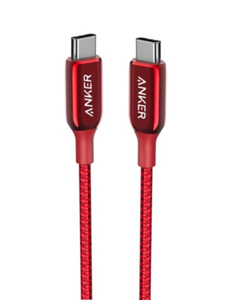 كابل PowerLine + III من USB-C الي USB-C ( 0.9 م / 3 قدم ) من Anker