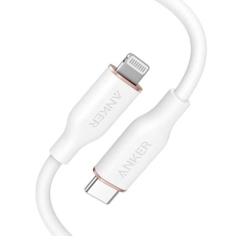 كابلPowerLine III Flow منUSB-C اليLightning (3 قدم / 0.9 متر) من Anker
