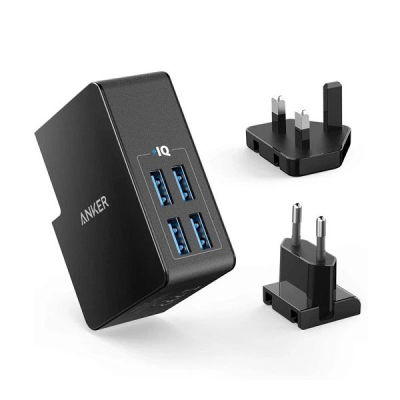 Anker Powerport 4 Lite - Black (A2042L11)