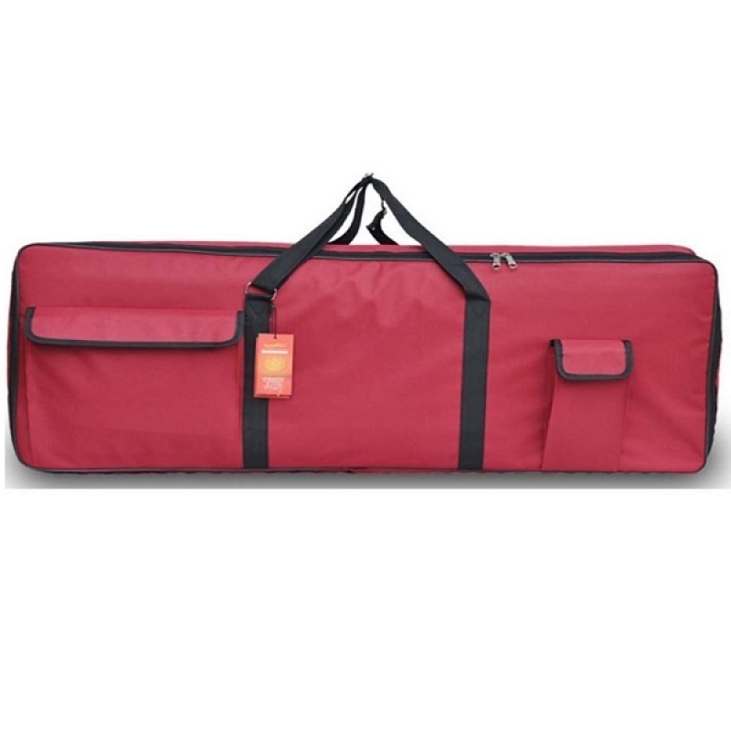 DUOER 61-Key Piano Keyboard Bag, Red - A5-RD