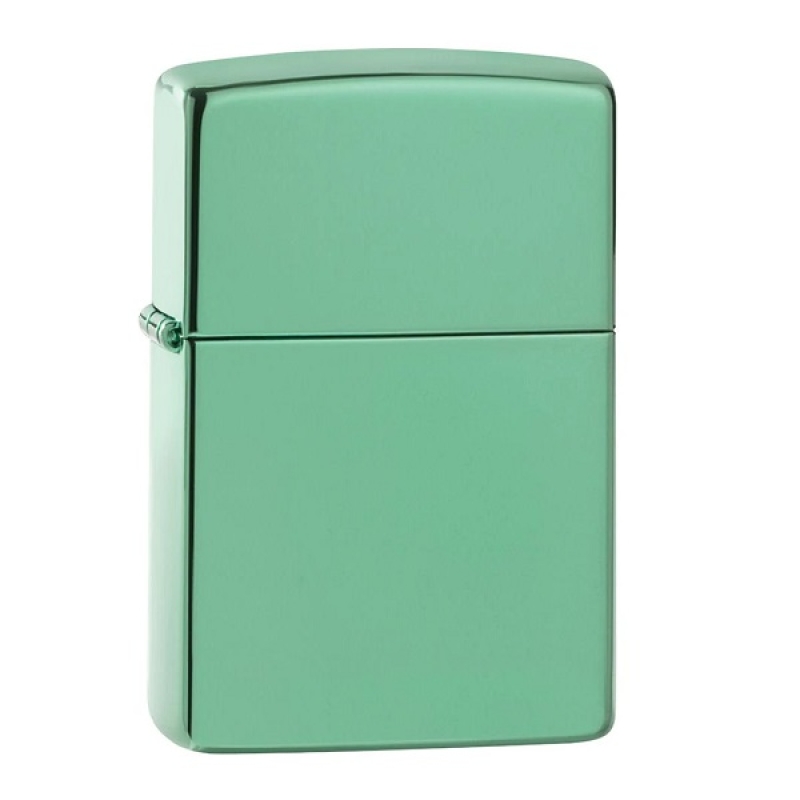 Zippo Classic High Polish Green Lighter - ZP28129