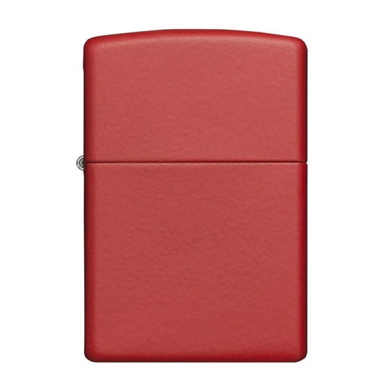 Zippo Classic Matte Red Lighter ZP233