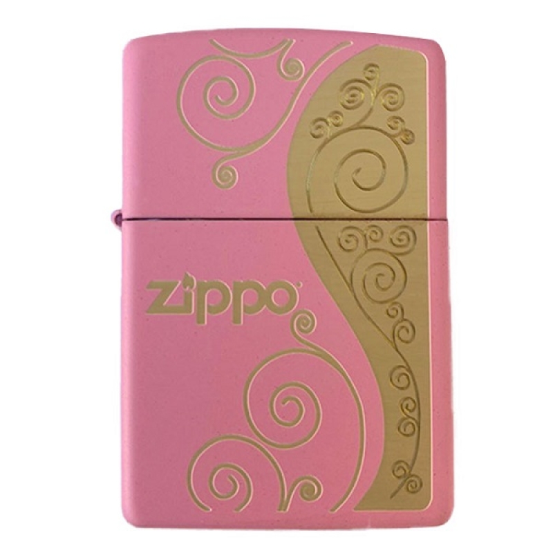 Zippo Elegance Regular Pink Design Lighter - ZP238-326251