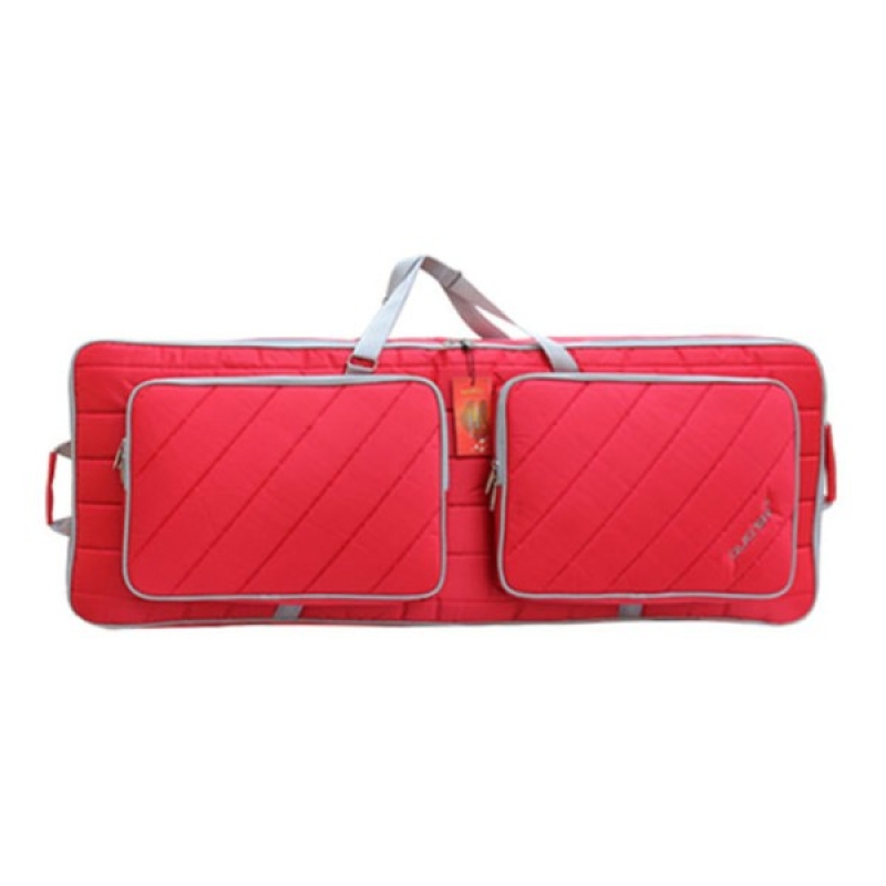 DUOER 61-key Waterproof Piano Keyboard Bag, Red – A5H RED