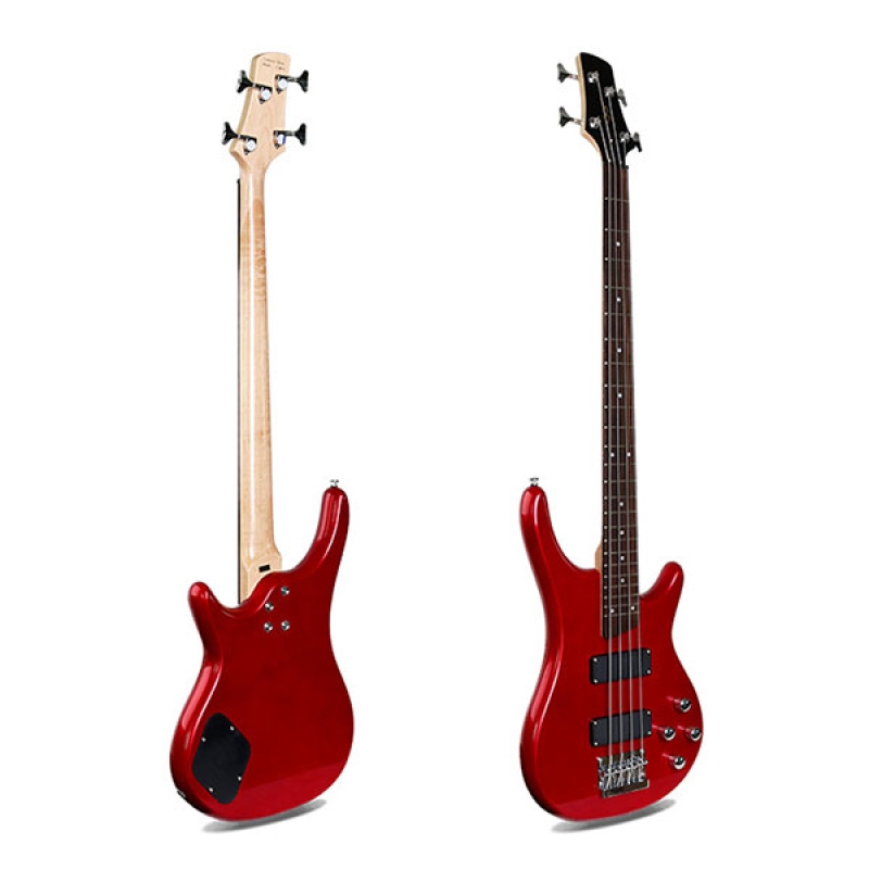 Smiger 4 Strings Electric Bass Guitar, Red - G-B3-4-RD