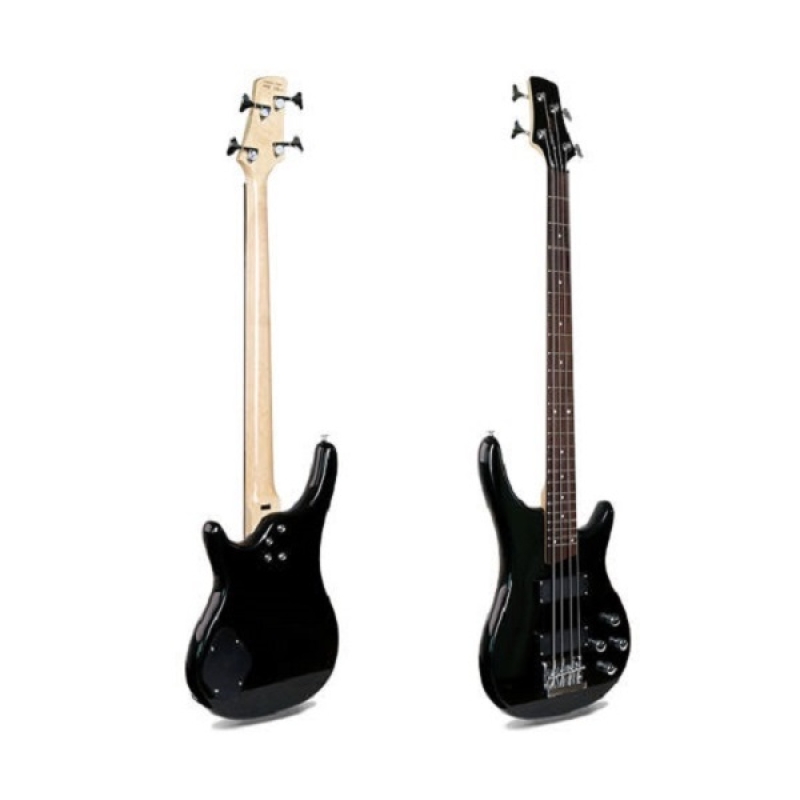 Smiger 4 Strings Electric Bass Guitar, Black - G-B3-4-BK