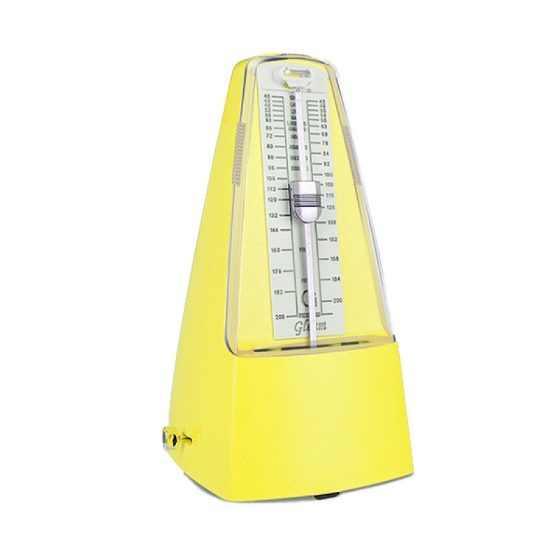 ARTLAND Manual Metronome for Keyboards & Pianos, Yellow - AGM001-YELLOW