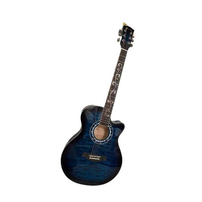 ARTLAND Acoustic 40inch Guitar, Blue - AG4012C-BLUE