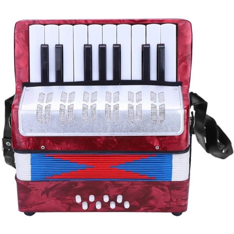 Artland Accordion For Kids, Red - AT1708-RED