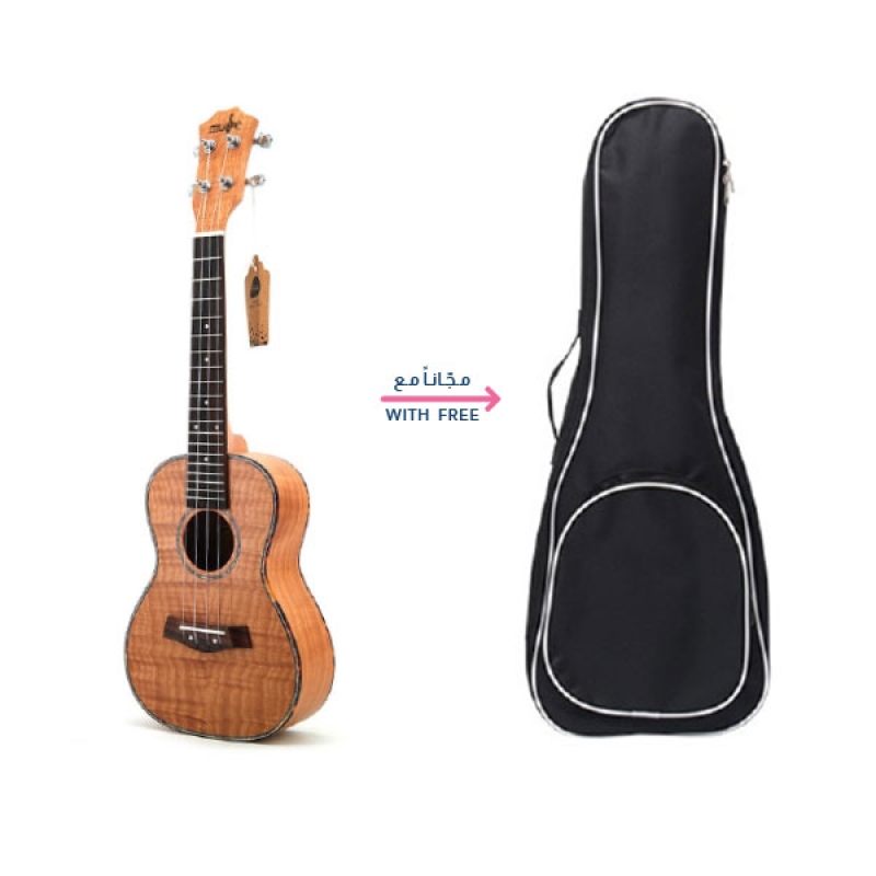 Professional Ukulele, Wooden High Quality 23inch Guitar - CS-HM10-OB