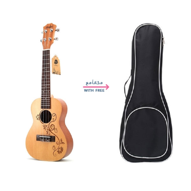 Professional Ukulele, Wooden High Quality 23inch Guitar - CS-YSS100-OB