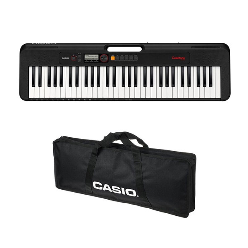 CASIO 61-Key Portable Digital Keyboard with Bag - CT-S195C2_O2