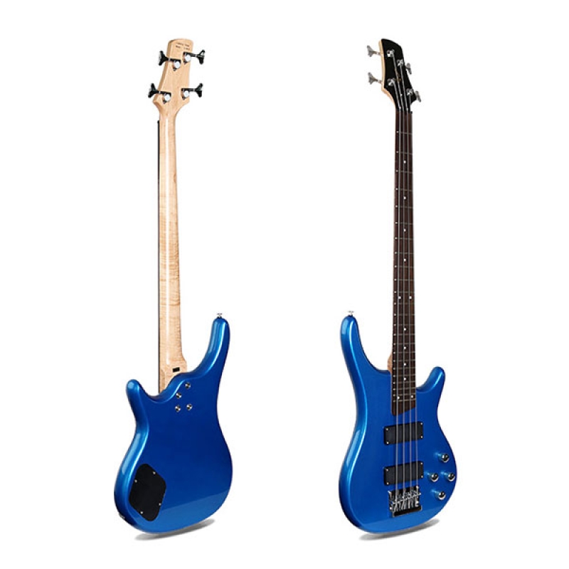 Smiger 4 Strings Electric Bass Guitar, Blue - G-B3-4-MBL