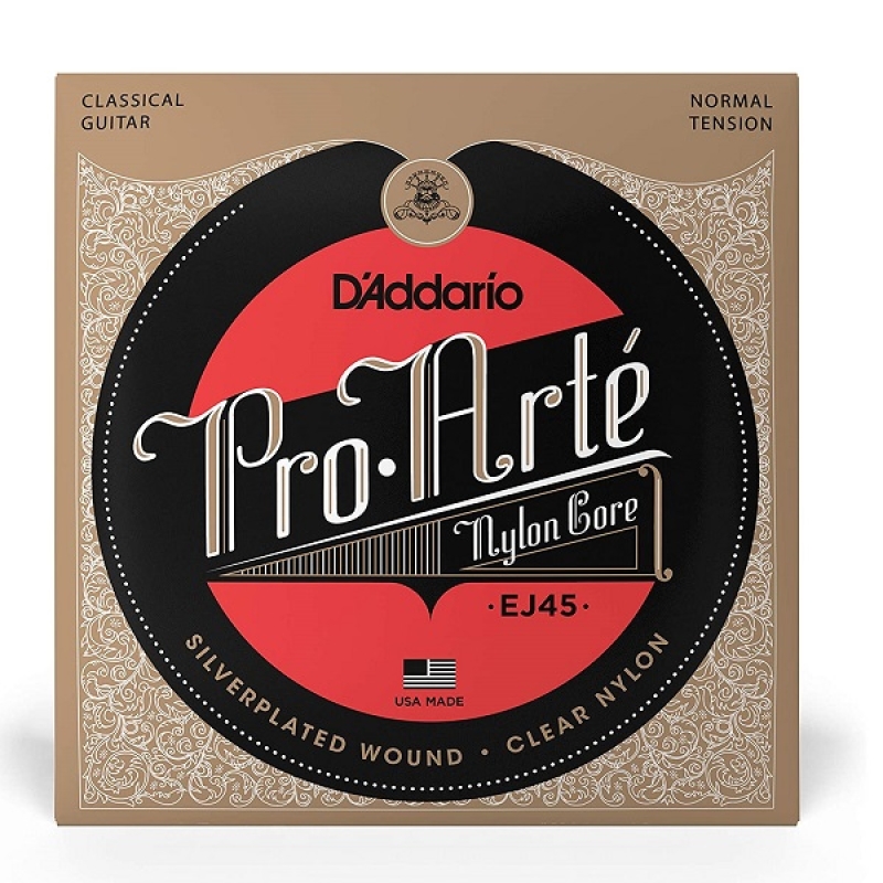 D'ADDARIO Classical Guitar Strings, Normal Tension - EJ45