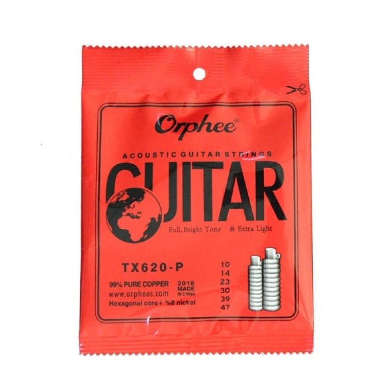 ORPHEE Acoustic Guitar Strings - TX620-P