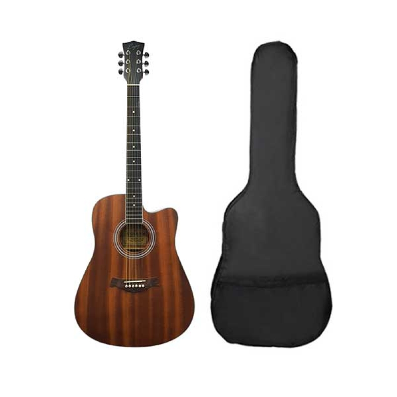 ENJOY Sapele High Quality Acoustic 41-Inch Folk Guitar - E41-SS