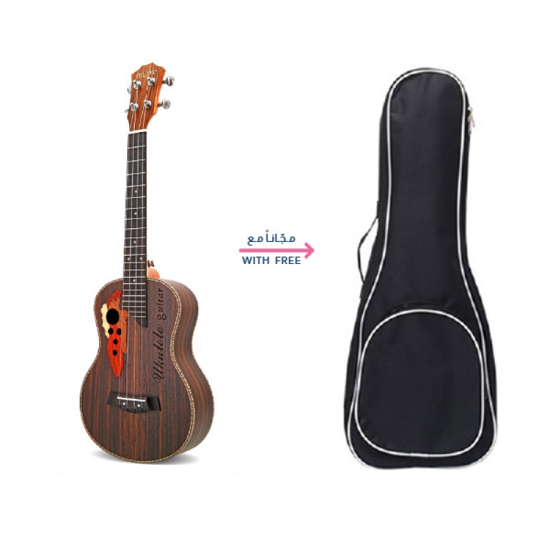 Professional Ukulele, Wooden High Quality 26inch Guitar - CS-MG200
