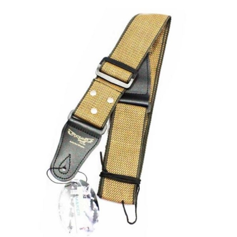 DREAM MAKER Guitar Strap, Brown - DM-STRAP