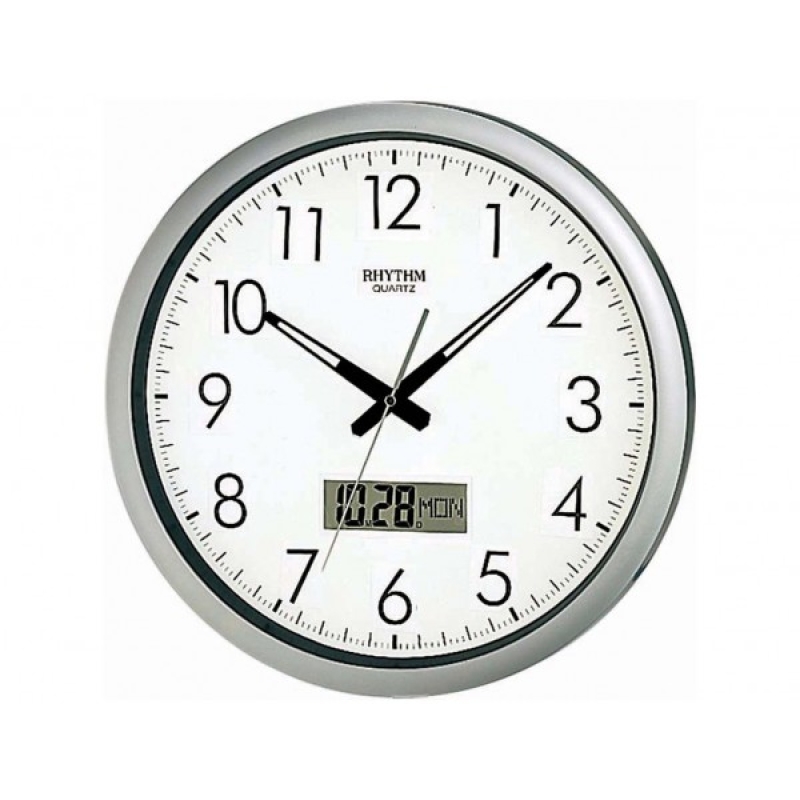 Rhythm Value Added Analog Wall Clock - CFG702NR19