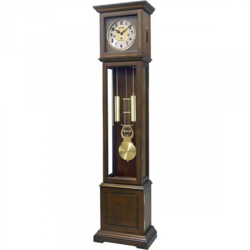 Rhythm Wooden Grandfather Clock - CRJ603CR06