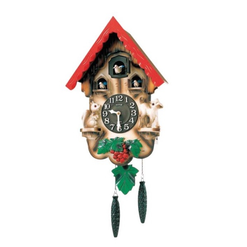 Rhythm Cuckoo Pendulum Wall Clock - 4MJ418-R06