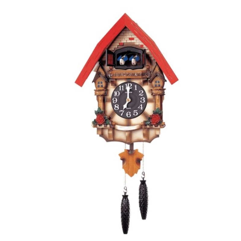 Rhythm Cuckoo Pendulum Wall Clock - 4MJ415-R06