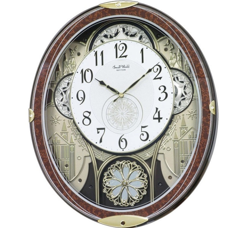 Rhythm Gala Magic Motion Wall Clock - 4MH856WD23