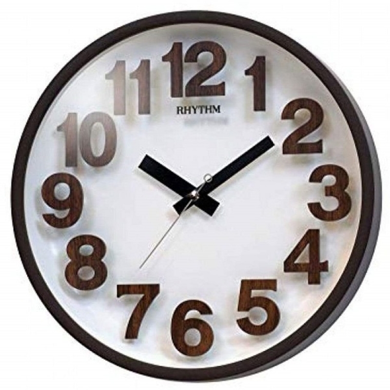 Rhythm Modern Value Added Wall Clock - CMG480NR06