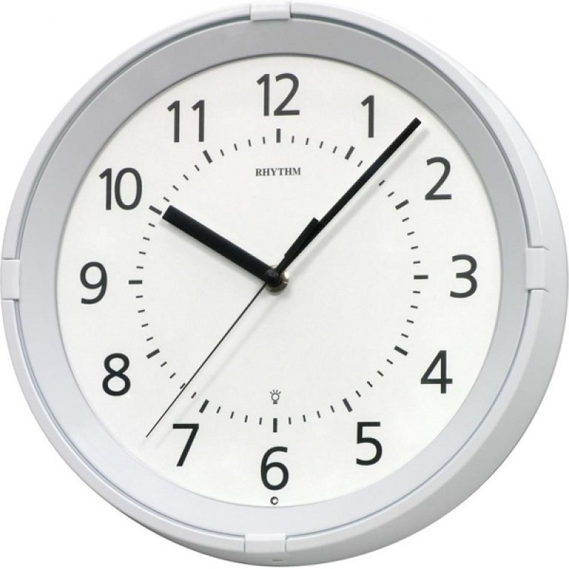 Rhythm Gemini Analog Wall Clock - 8MG796WR03