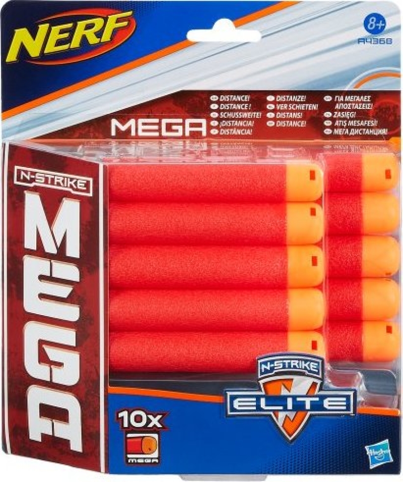 NER NSTRIKE ELITE MEGA 10 DART REFILL