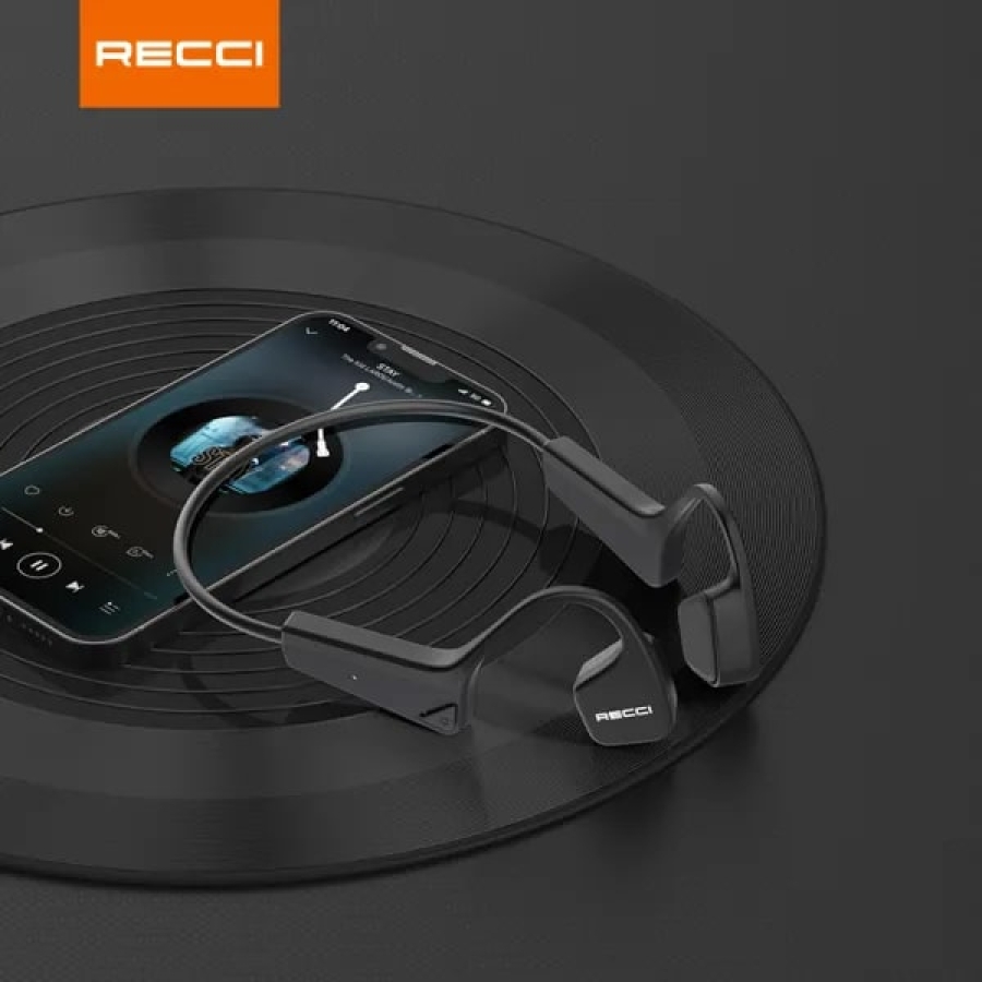 RECCI - من  Bone Conduction سماعات بلوتوث رياضية