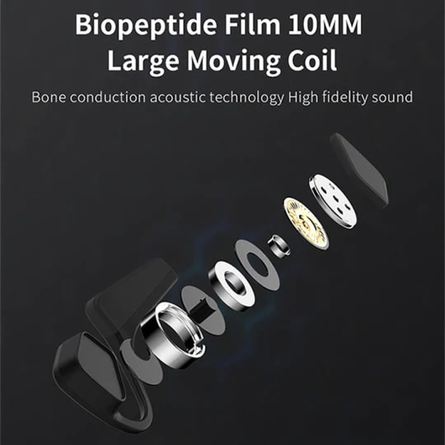 RECCI - من  Bone Conduction سماعات بلوتوث رياضية