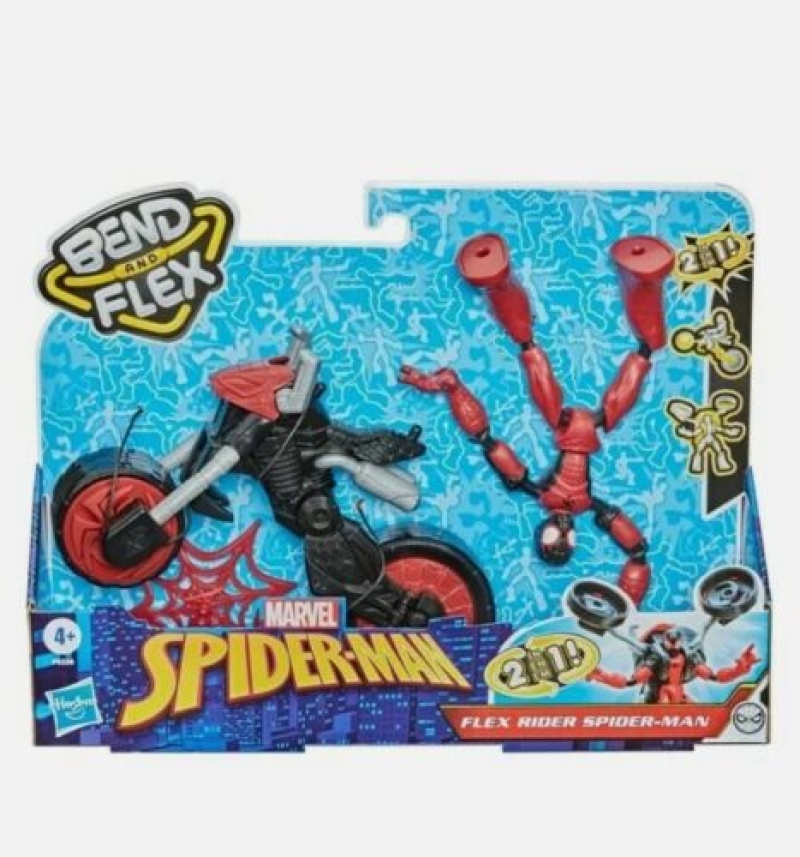 SPD BEND AND FLEX FLEX RIDER SPIDER MAN