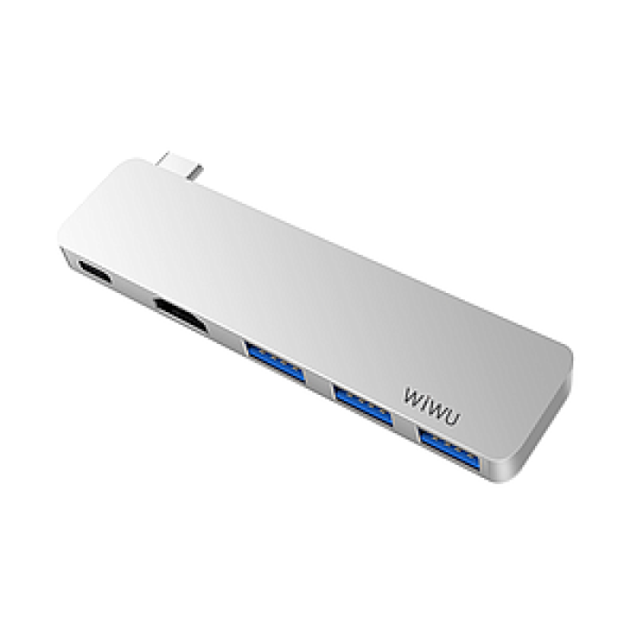 Wiwu USB Type C 4 in 1 Hub T6s