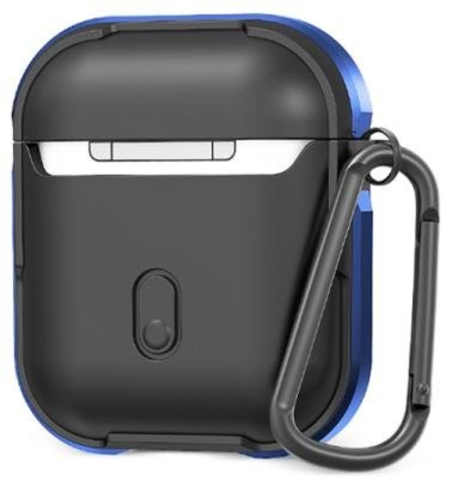 Wiwu Defense Armor Strong Metal Ultimate Protection Case For Airpods - Blue