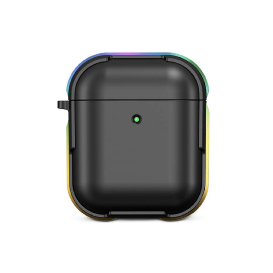 Wiwu Defense Armor Strong Metal Ultimate Protection Case For Airpods - Colorful