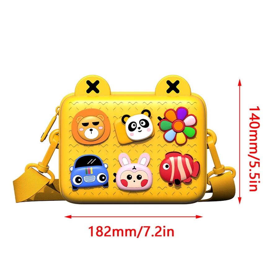 Wiwu Eva Children Trendy Crossbody Bag - Yellow