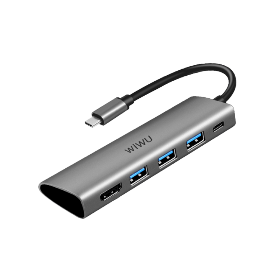 Wiwu Alpha 5 IN 1 USB-C Hub A531H